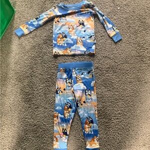 Little Sleepies Bluey Pajama Set